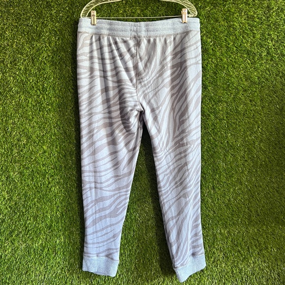 Live Love Lounge Zebra Knit Drawstring Pants Karen Neuburger - Picture 2 of 6